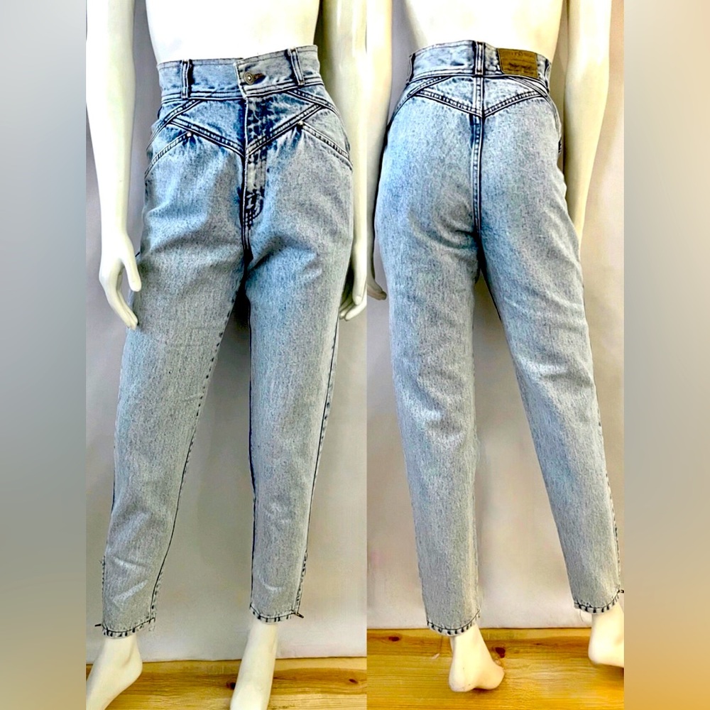 levi’s 900 series vintage high waist ankle zip jeans